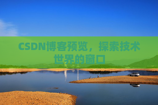 CSDN博客预览，探索技术世界的窗口